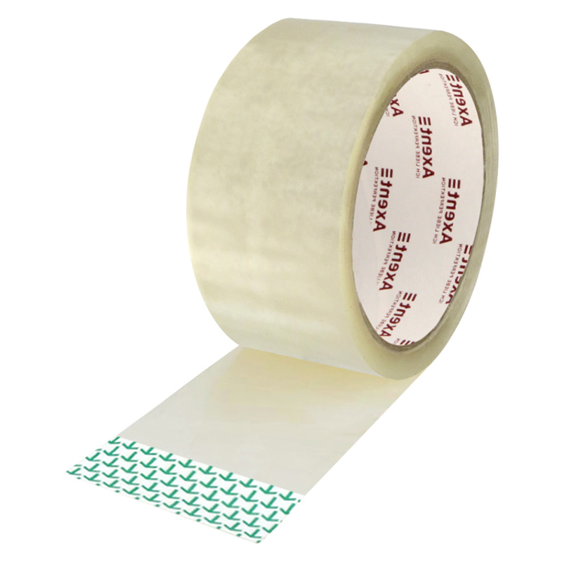 Стрiчка клейка пакувальна Axent 3041-01-A, 48 мм х 50 ярд, 45 мкм, прозора